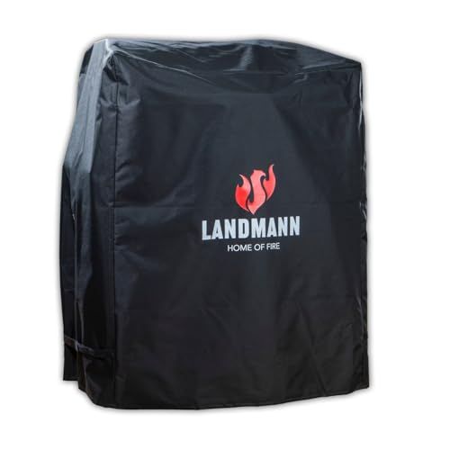 Landmann Premium Wetterschutzhaube Aus robustem Polyestergewebe Wasserdicht, UV-beständig, Atmungsaktiv, Kältebeständig Passend für Triton 2.0, Dorado & Black Taurus 440 [60 03126 von Landmann