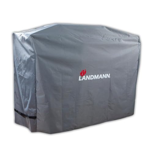 LANDMANN Premium Wetterschutzhaube | Aus robustem Polyestergewebe & Wasserdicht | UV-beständig, Atmungsaktiv & Kältebeständig | Geeignet für Triton PTS 3.1/4.1 & Rexon PTS 3.1/4.1 [62 x 148 x 120 cm] von Landmann