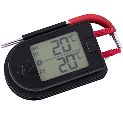 Landmann Digital Thermometer Selection | Zwei Temperaturfühler für 2 Grillstücke von Landmann