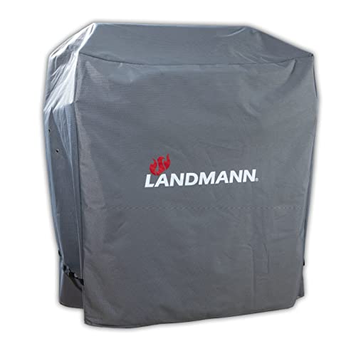 Landmann Premium Wetterschutzhaube Aus robustem Polyestergewebe & Wasserdicht UV-beständig, Atmungsaktiv & Kältebeständig Geeignet für den Triton PTS 2.1 -maxX [59 x 127,5 03223 Anthrazit von Landmann