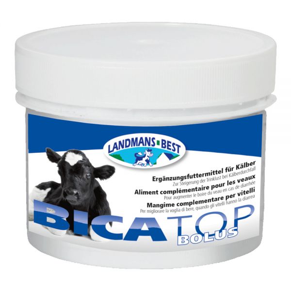 BICATOP Bicarbonat Bolus - Futterergänzung Kälberstart - 20 Boli à 15g von Landmans Best