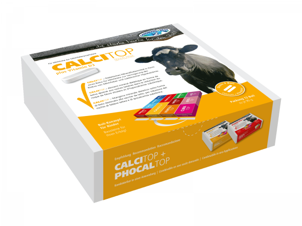CALCITOP Calcium Bolus - Futterergänzung Milchfieberprophylaxe - 12... von Landmans Best