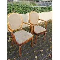 2x Stuhl Armlehnstuhl Armlehne Sessel Lounge Esszimmer Vintage Edel von Landmum