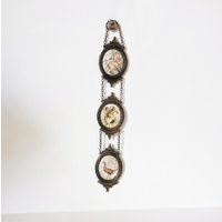 3 Wunderschöner Vintage Bilderrahmen Messing Barock Ohne Scheibe Rahmen in Reihe Fotorahmen von Landmum