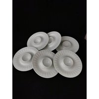 6 Eierbecher Vintage Porzellan Arzberg Weiß 6 Eierbecher Vintage Porzellan Arzberg Weiß von Landmum