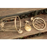 Art Deco Set Wandhalter Badezimmer Handtuchhalter Art Deco Set Wandhalter Badezimmer Handtuchhalter von Landmum