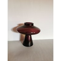 Glasbruk Sweden Designer Vase Tischvase Glasvase Modell Mid Century Modern Fabian Lundqvist Karaffe Glas Modern Design Glasbruk Sweden Designer Vase Tischvase Glasvase Modell Mid Century Modern Fabian Lundqvist Karaffe Glas Modern Design von Landmum
