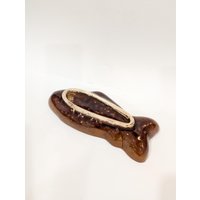 Keramik Fisch Puddingform Backform Art Déco 1920 Keramik Fisch Puddingform Backform Art Déco 1920 von Landmum