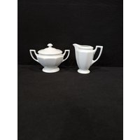 Milchkännchen Und Zuckerdose Porzellan Rosenthal Classic Serie „Maria Weiß" von Landmum