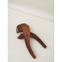 Nussknacker Holz Intarsien Geschnitzt Antik Rar 18cm Nussknacker Holz Intarsien Geschnitzt Antik Rar 18cm von Landmum