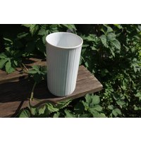 Porzellan Vase Shabby Tischvase Weiß Melitta Porzellan Vase Shabby Tischvase Weiß Melitta von Landmum