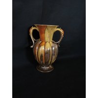 Riesige Steuler Vase 60Er Jahre Fat Lava Blumenvase Vintage Wgp Bodenvase von Landmum