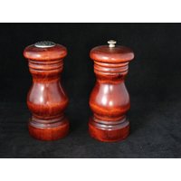 Salz Und Pfefferstreuer Xl Set 60Er Baribocraft Mühle Ahorn Holz Mid Century 50S von Landmum