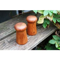 Salz Und Pfefferstreuer Xl Set 60Er Retro Teak Tischdeko von Landmum