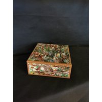 Schallplattenkassette Koffer Box Vintage 50Er Bunt Für Single Schallplattenkassette Koffer Box Vintage 50Er Bunt Für Single von Landmum