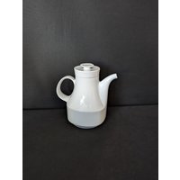 Tolle Arzberg Teekanne Kanne Weiß Design Kaffeekanne von Landmum