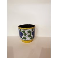 Toller Pflanztopf Keramik Vintage 70S Marei Übertopf West German Pottery 70Er Blumentopf Fat Lava Wgp von Landmum