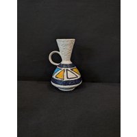 Übelacker Keramik Vase Keramikvase 70S Ü-Keramik Blumenvase 14cm Übelacker Keramik Vase Keramikvase 70S Ü-Keramik Blumenvase 14cm von Landmum