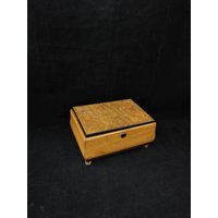 Uralte Kleine Holzkiste Schatulle Schmuckkasten Schmuckkiste Schatzkiste Holz Deko von Landmum