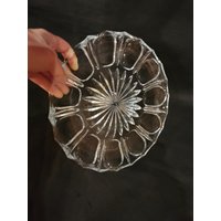 Vintage Dekor 70Er Jahre Bleikristall Kristall Glasteller Konfektschale Gebäckteller Weihnachtsteller Knabberschale Vintage Dekor 70Er Jahre Bleikristall Kristall Glasteller Konfektschale Gebäckteller Weihnachtsteller Knabberschale von Landmum
