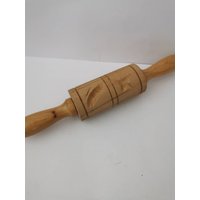 Vintage Plätzchenausstecher Rolle Plätzchenroller Spekulatius Nudelholz Vintage Plätzchenausstecher Rolle Plätzchenroller Spekulatius Nudelholz von Landmum