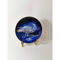 Wunderschöner Wandteller 70Er Jahre Porzellan Wandbild Teller Muzeul Municipiului Bucuresti Wunderschöner Wandteller 70Er Jahre Porzellan Wandbild Teller Muzeul Municipiului Bucuresti von Landmum