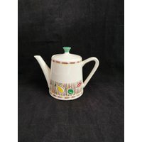 Zauberhafte Waku Teekanne Kaffeekanne Feuerfester Boden 50Er Jahre Keramik Zauberhafte Waku Teekanne Kaffeekanne Feuerfester Boden 50Er Jahre Keramik von Landmum