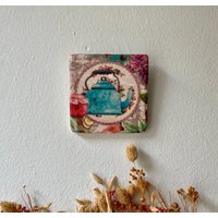 Mini-Bild, Wandbild, Fliesenbild "Teapot" Wand-Deko, Geschenkidee Für Weihnachten Mini-Bild, Wandbild, Fliesenbild "Teapot" Wand-Deko, Geschenkidee Für Weihnachten von Landolina