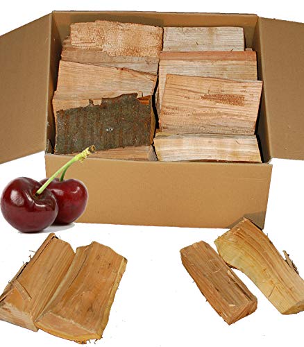 Kirsche Smokerholz 15KG von Landree® Cherry BBQ Holz Räucherholz Smoker Wood von Landree