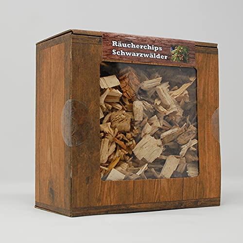 Landree Schwarzwäder Mischung Grill-Räucherchips, 3L Box, Qualitätsgeprüft direkt vom Hersteller aus Schleswig-Holstein von Landree