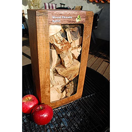 Landree® Räucherklötze Wood Chunks 1,5Kg aus Schleswig-Holstein (Apfel) von Landree