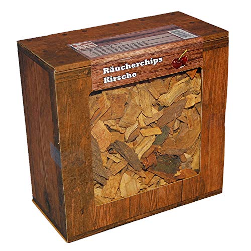 Landree BBQ-Chips, 3L Box, Qualitätsgeprüft direkt voHersteller aus Schleswig-Holstein (Kirsche) von Landree