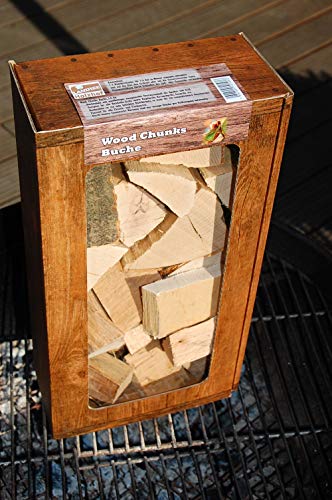 Landree Buche Wood Chunks - Beech Chunks Räucherklötze - Smokerholz direkt vom Holzhof, 100% Natürlich für optimales Raucharoma, 1,5kg von Landree