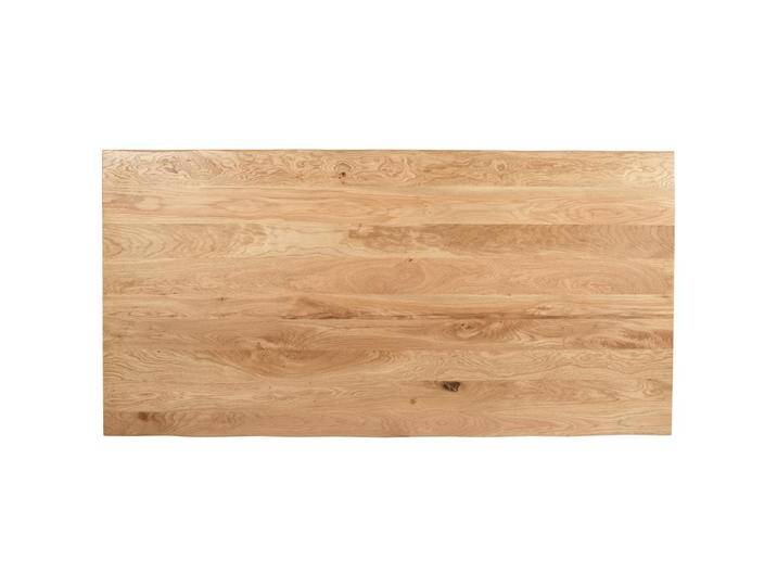 Landscape TISCHPLATTE, Eiche, Holz, Eiche, rechteckig, 100x5x220 cm, Esszimmer, Tische, Esstische, Tischsysteme, Tischplatte von Landscape