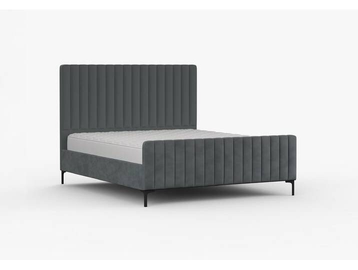 Polsterbett 160x200 AURORA Grau (Davis Landscape 95) von Landscape