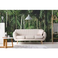 Entfernbares Vinyl Wandbild/Schälen Und Aufkleben Von Waldmuster Wald von LandscapeWalls