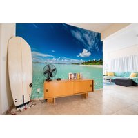 Wieder Ablösbares Vinyl Wandbild/Paradis Entfernbares Vinyl Schälen Und Aufkleben Muster Tapete Insel von LandscapeWalls