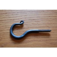 Schraubhaken Handgeschmiedet, Deckenhaken, Wandhaken Schraubhaken Handgeschmiedet, Deckenhaken, Wandhaken von Landschmiede