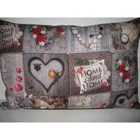 Große Zierkissenhülle Kissen Home Sweet von Landwerke