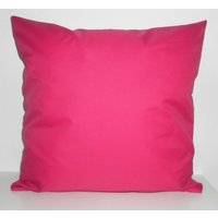 Outdoor Zierkissen Hülle Pink Für Die Gartenbank Draußen von Landwerke