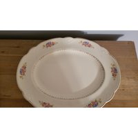 Vintage Homer Laughlin 16 "Servierplatte/Servierplatte." von LaneVintageTreasures