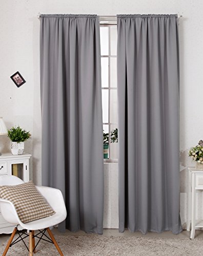 Laneetal Thermovorhang, Verdunklungsvorhang für Wohnzimmer Schlafzimmer, Blickdicht, mit Kräuselband für Schiene, 250g/m² Schwere Wärmeisolierende, 168 x 229 cm, Dunkelgrau Laneetal Thermovorhang, Verdunklungsvorhang für Wohnzimmer Schlafzimmer, Blickdicht, mit Kräuselband für Schiene, 250g/m² Schwere Wärmeisolierende, 168 x 229 cm, Dunkelgrau von Laneetal