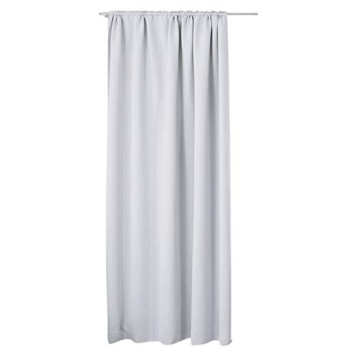 Laneetal Thermovorhang, Verdunklungsvorhang für Wohnzimmer Schlafzimmer, Blickdicht, mit Kräuselband für Schiene, 250g/m² Schwere Wärmeisolierende, 140 x 225 cm, Weiß Laneetal Thermovorhang, Verdunklungsvorhang für Wohnzimmer Schlafzimmer, Blickdicht, mit Kräuselband für Schiene, 250g/m² Schwere Wärmeisolierende, 140 x 225 cm, Weiß von Laneetal