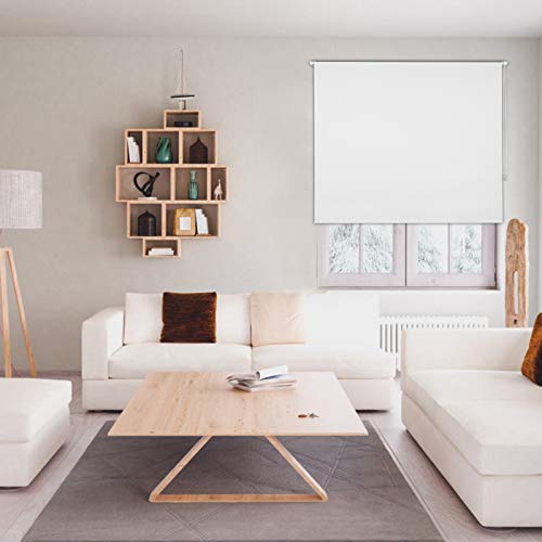 Laneetal Verdunklungsrollo Klemmfix ohne Bohren 85x160cm, Fensterrollo Sonnenschutz, Seitenzugrollo Sichtschutz, Thermorollo für Tür Fenster, Weiß Laneetal Verdunklungsrollo Klemmfix ohne Bohren 85x160cm, Fensterrollo Sonnenschutz, Seitenzugrollo Sichtschutz, Thermorollo für Tür Fenster, Weiß von Laneetal