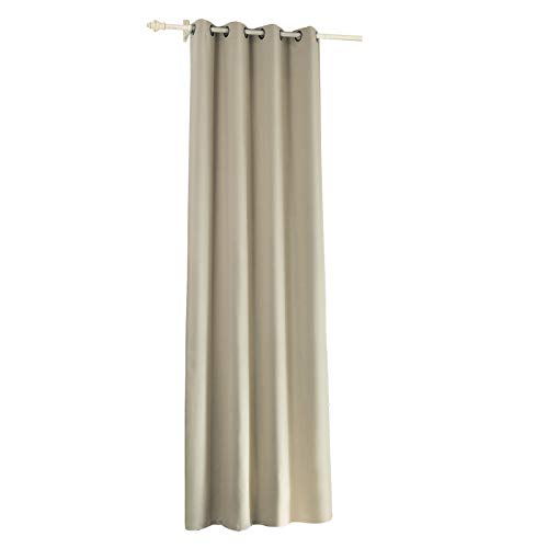Laneetal Verdunklungsvorhang mit Ösen 1 Stück Leichter Thermovorhang Blickdicht Verdunklungsgardine in Sand 135x245 cm Thermogardine für Schlafzimmer Lichtundurchlässig Laneetal Verdunklungsvorhang mit Ösen 1 Stück Leichter Thermovorhang Blickdicht Verdunklungsgardine in Sand 135x245 cm Thermogardine für Schlafzimmer Lichtundurchlässig von Laneetal