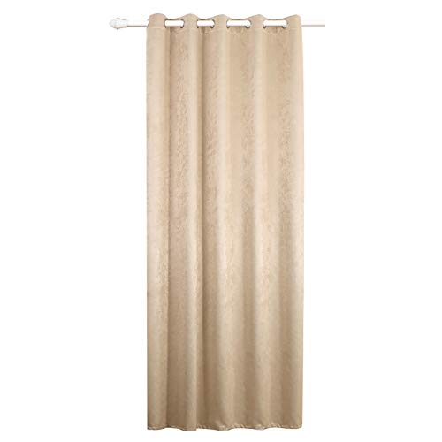 Laneetal Verdunklungsvorhang mit Ösen, Ösenvorhang Blickdicht, 270g/m² Schwerer Verdunklungsstoff, Thermovorhang für Schlafzimmer, Lichtundurchlässig, 135x245 cm, Champagner, 1 Stück Laneetal Verdunklungsvorhang mit Ösen, Ösenvorhang Blickdicht, 270g/m² Schwerer Verdunklungsstoff, Thermovorhang für Schlafzimmer, Lichtundurchlässig, 135x245 cm, Champagner, 1 Stück von Laneetal