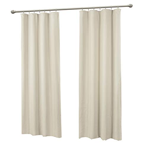 Laneetal Verdunklungsvorhang mit Kräuselband, Leichter Thermovorhang Blickdicht, Verdunklungsgardine, Thermogardine für Schlafzimmer, Gardine Lichtundurchlässig, Creme, 135x245 cm, 2 Stücke Laneetal Verdunklungsvorhang mit Kräuselband, Leichter Thermovorhang Blickdicht, Verdunklungsgardine, Thermogardine für Schlafzimmer, Gardine Lichtundurchlässig, Creme, 135x245 cm, 2 Stücke von Laneetal