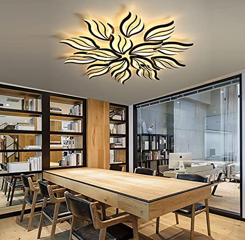 LED Deckenleuchte Wohnzimmerlampe Moderne Dimmbare Schlafzimmer Blume Deckenlampe Mit Fernbedienung Esszimmer Esstisch Hängend Lampe Für Landhaus Küchen Badezimmer Innen Designer Pendelleuchte LED Deckenleuchte Wohnzimmerlampe Moderne Dimmbare Schlafzimmer Blume Deckenlampe Mit Fernbedienung Esszimmer Esstisch Hängend Lampe Für Landhaus Küchen Badezimmer Innen Designer Pendelleuchte von Lanekd