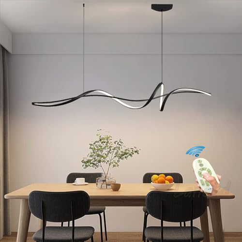 Pendelleuchte Esstisch LED Hängelampe Esszimmer Esstischlampe Hängeleuchte Dimmbar mit Fernbedienung Pendellampe Modern Ring Design Höhenverstellbar für Wohnzimmer Küche Büro Hängend Lampe (L160cm) Pendelleuchte Esstisch LED Hängelampe Esszimmer Esstischlampe Hängeleuchte Dimmbar mit Fernbedienung Pendellampe Modern Ring Design Höhenverstellbar für Wohnzimmer Küche Büro Hängend Lampe (L160cm) von Lanekd