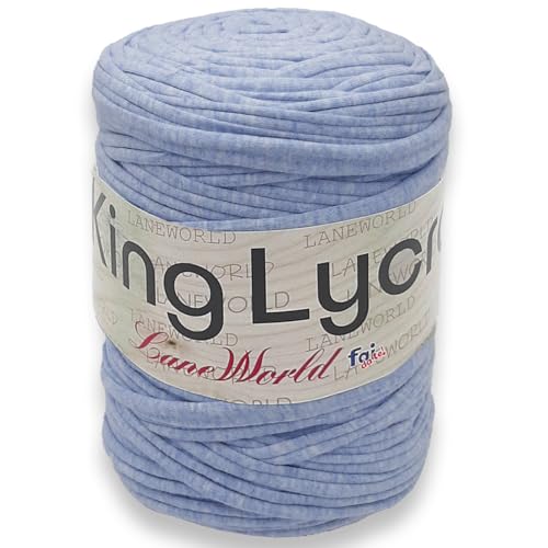 King LYCRA Baumwoll-Häkel-Taschenband 600-700 Gramm (3, KL8) von Laneworld